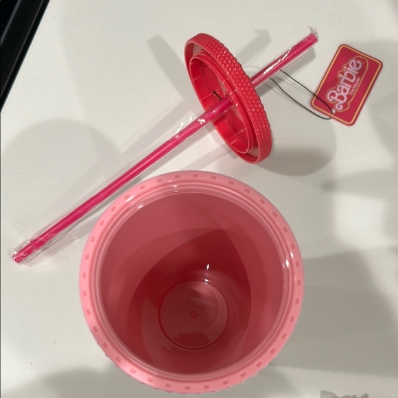 Barbie Pink Studded Tumbler with Straw - Picture 4 of 4